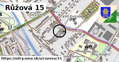 Růžová 15, Odry