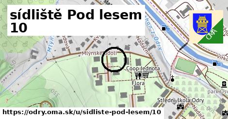 sídliště Pod lesem 10, Odry