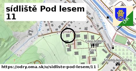 sídliště Pod lesem 11, Odry