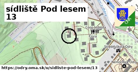 sídliště Pod lesem 13, Odry