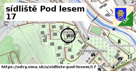 sídliště Pod lesem 17, Odry