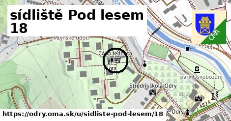 sídliště Pod lesem 18, Odry