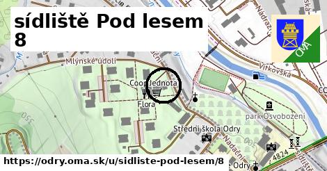 sídliště Pod lesem 8, Odry