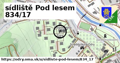 sídliště Pod lesem 834/17, Odry