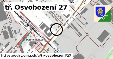 tř. Osvobození 27, Odry