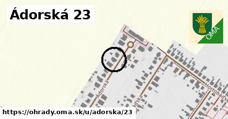 Ádorská 23, Ohrady