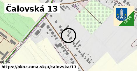 Čalovská 13, Okoč