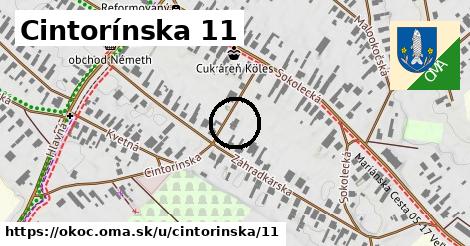 Cintorínska 11, Okoč