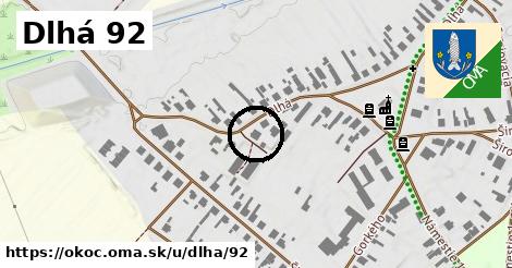 Dlhá 92, Okoč