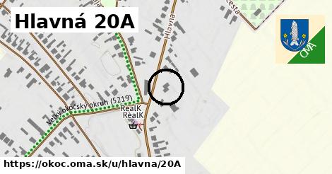 Hlavná 20A, Okoč