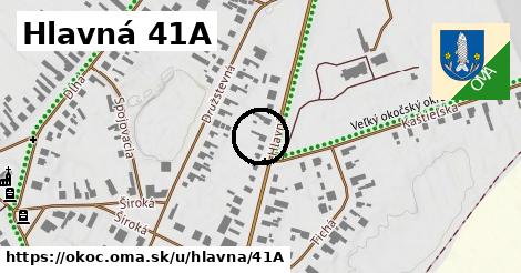 Hlavná 41A, Okoč