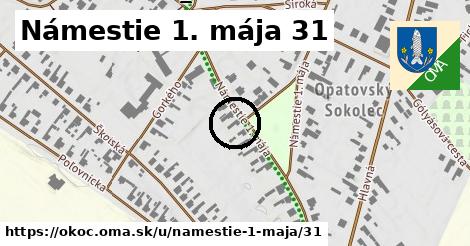 Námestie 1. mája 31, Okoč