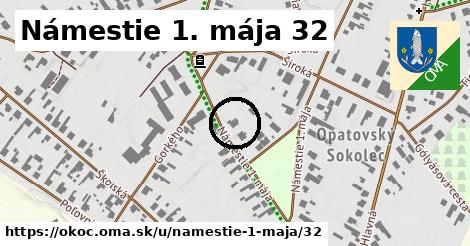 Námestie 1. mája 32, Okoč