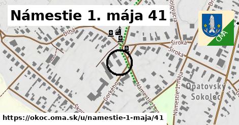 Námestie 1. mája 41, Okoč
