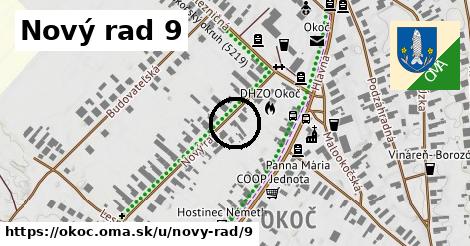 Nový rad 9, Okoč