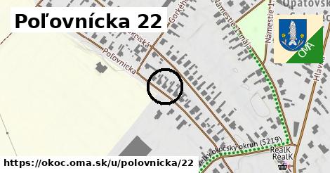 Poľovnícka 22, Okoč