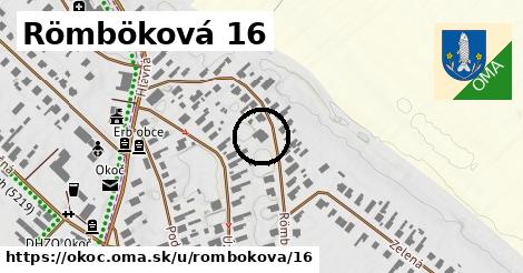 Römböková 16, Okoč