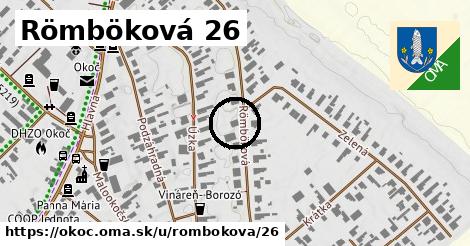 Römböková 26, Okoč