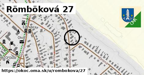 Römböková 27, Okoč