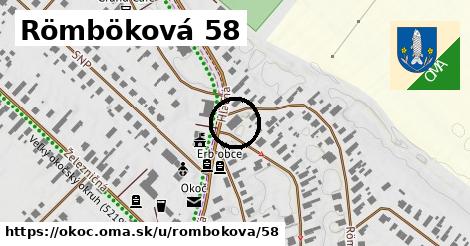 Römböková 58, Okoč