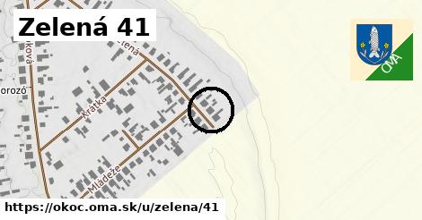 Zelená 41, Okoč