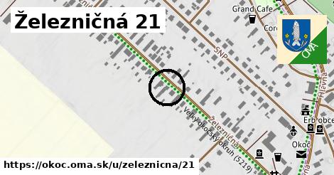 Železničná 21, Okoč