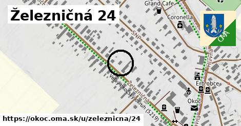 Železničná 24, Okoč