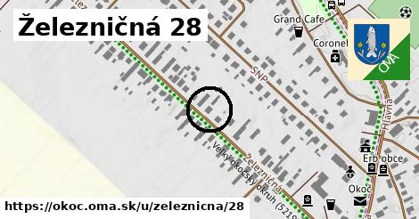 Železničná 28, Okoč