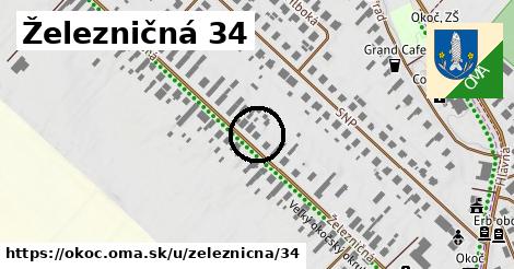 Železničná 34, Okoč