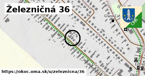 Železničná 36, Okoč