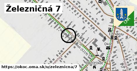 Železničná 7, Okoč