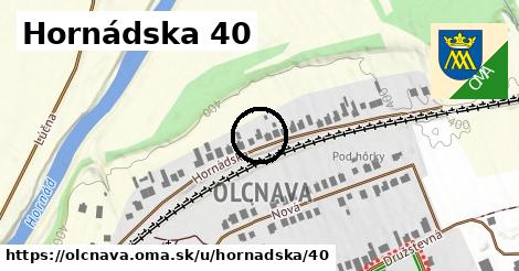 Hornádska 40, Olcnava