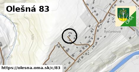 Olešná <span class="supisne">83</span>