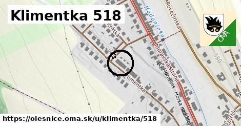 Klimentka 518, Olešnice