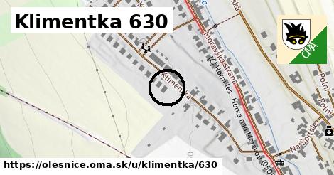 Klimentka 630, Olešnice