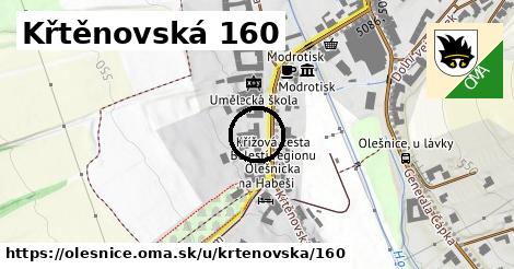 Křtěnovská 160, Olešnice