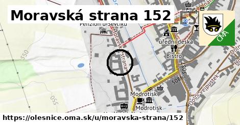 Moravská strana 152, Olešnice