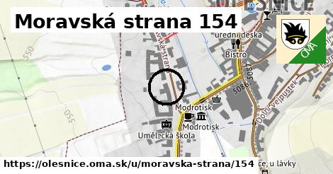 Moravská strana 154, Olešnice