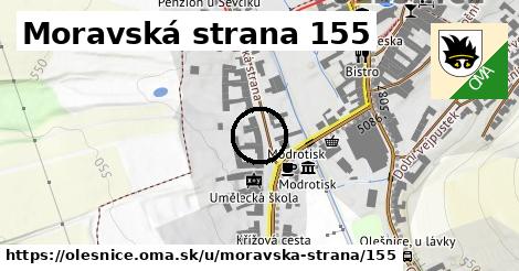 Moravská strana 155, Olešnice