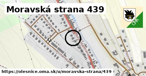 Moravská strana 439, Olešnice