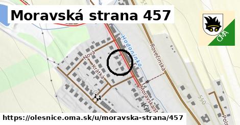 Moravská strana 457, Olešnice