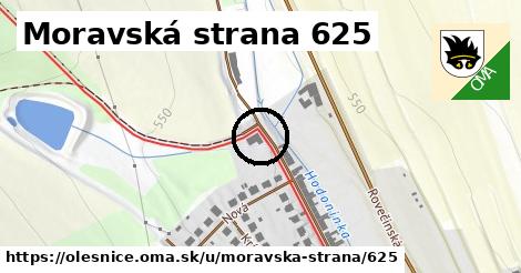 Moravská strana 625, Olešnice