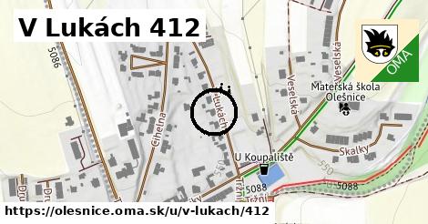 V Lukách 412, Olešnice