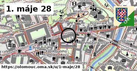 1. máje 28, Olomouc