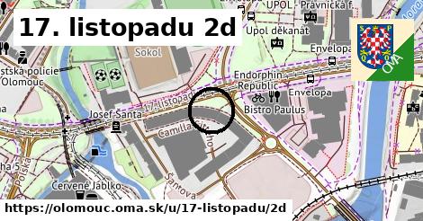 17. listopadu 2d, Olomouc