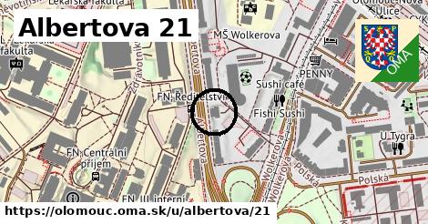 Albertova 21, Olomouc