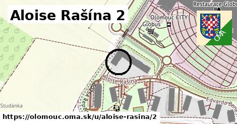 Aloise Rašína 2, Olomouc