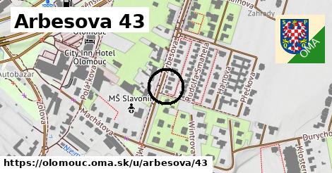 Arbesova 43, Olomouc