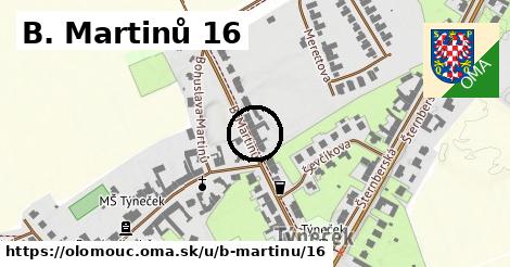 B. Martinů 16, Olomouc