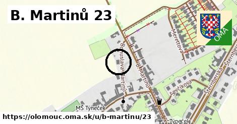 B. Martinů 23, Olomouc